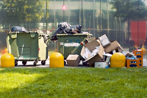 Professional house clearance team at work in Thamesmead