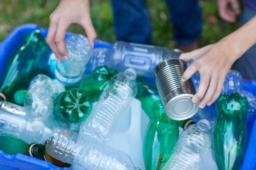 Eco-friendly recycling process during office clearance